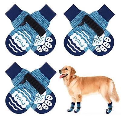 BEAUTYZOO Dog Paw Protectors Grip Pads Anti-Slip Traction for