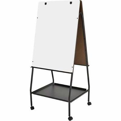 Double-Sided Marquee Easel - Whiteboard/Chalkboard