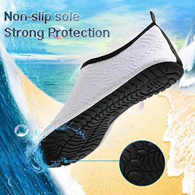 New Womens Wave Slip on Water Shoes/Aqua Socks/Beach Pool, Yoga