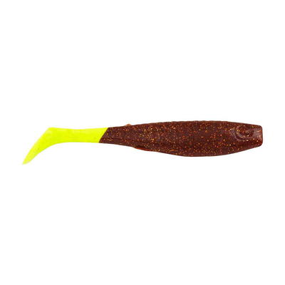 Berkley Gulp! Saltwater Paddleshad Scented Swimbait, Red Chrome 4 In.