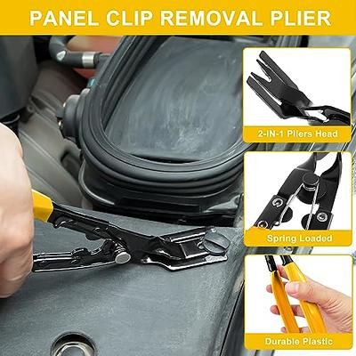 3 Pcs Clip Pliers Set Fastener Removal Tool, Trim Panel Removal Tool, Push  Pin Pliers Pry Tool Kit Auto Trim Removal Tool Set Dashboard Repair Kit,  Yellow - Yahoo Shopping