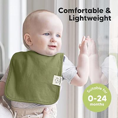 Organic Cotton Baby Drool Bibs, Toddler Teething Bibs 8-Pack – KeaBabies