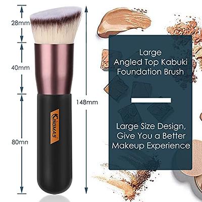 Flat Top Foundation Brush Premium Stippling - Quality Synthetic