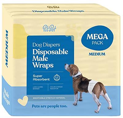 Disposable Absorbent Dog Diapers, Little Bit Western