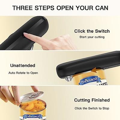 miadore Electric Can Opener for Kitchen,Rechargeable Automatic Can Opener  with Removable Tilted Blade,One-Touch Operation, Smooth Edge,Built-In  Magnet,Power Warning-Elegant Grey - Yahoo Shopping