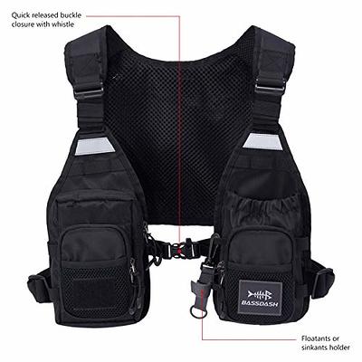 Bassdash FV08 Ultra Lightweight Fly Fishing Vest for Men and Women