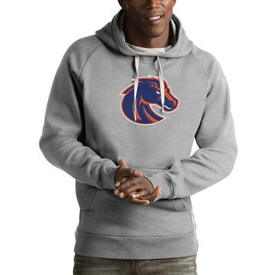 Men's Champion Heather Gray Boise State Broncos Stack Logo