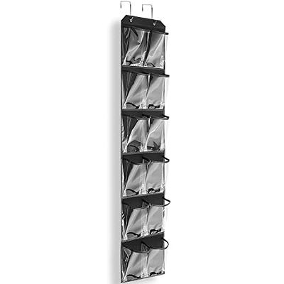 Hzuaneri Vertical Shoe Rack, 6 Tier Narrow Shoe Shelves, Wood Shoe  Organizer for Closet, Entryway, Shoe Tower for Small Spaces, Free Standing