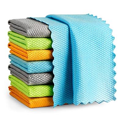 AIDEA Microfiber Cleaning Cloths-8PK, All-Purpose Cleaning Towels, Soft  Absorbent Cleaning Rags, Lint Free Dusting Cloth for House, Kitchen, Car