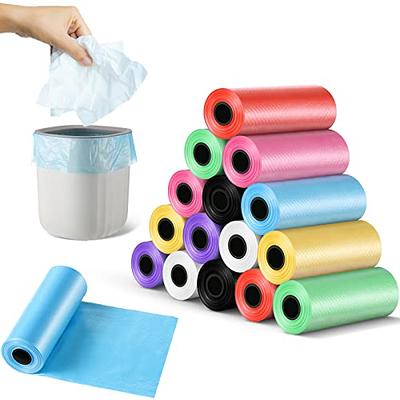 1.3 Gallon 220pcs Strong Drawstring Trash Bags Garbage Bags by Teivio, Bathroom  Trash Can Bin Liners, Small Plastic Bags for Home Office Kitchen, White -  Yahoo Shopping