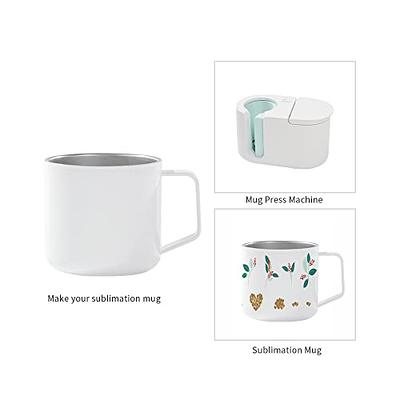 12oz Coffee Mug Sublimation Mug With Handle Tumbler