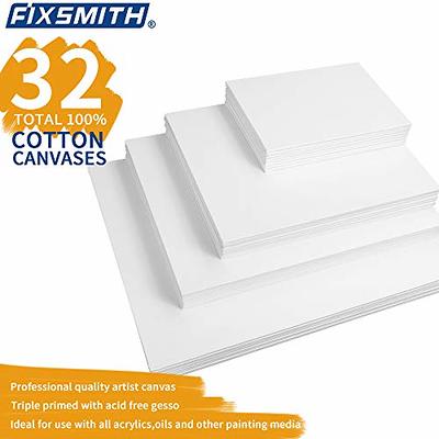 STRETCHED CANVASES FOR Painting 12 Pack 5x7 8x10 9x12 11x14