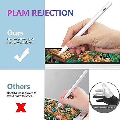 Stylus Pen for iPad with Palm Rejection, Apple Pencil for (2018-2023) iPad  Pro 11/12.9, iPad 10th/9th/8th/7th/6th Gen, iPad Air 5th/4th/3rd Gen,iPad  Mini 6/5 with 4ps Nibs - Yahoo Shopping