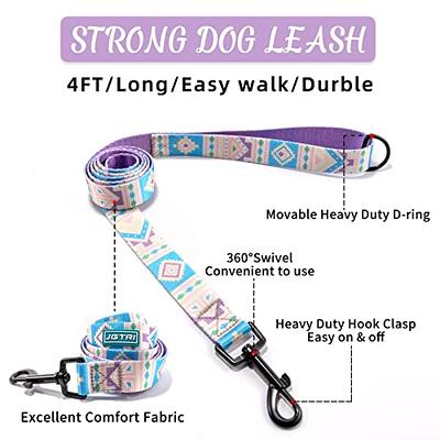 Dog Harness and Leash Set Adjustable Heavy Duty No Pull Halter Harnesses  for Small Medium Large Breed Dogs Back Clip Anti-Twist Perfect for Walking  