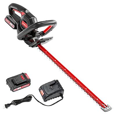 3000mAh Cordless Hedge Trimmer, Electric Bush Trimmer Hedge