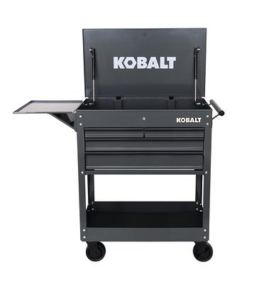 Kobalt 35.6-in W x 24.8-in H 6-Drawer Steel Tool Chest (Blue) at