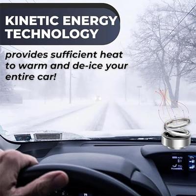 Portable Kinetic Molecular Heater,Kinetic Heater for Vehicles, Auto  Portable Kinetic Heater, Auto Rotating Solar Double Ring Heater for Room,  Ehicles