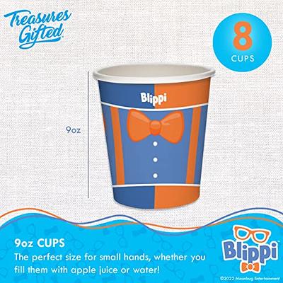 Treasures Gifted Officially Licensed Blippi Paper Cups 8ct - 9oz Blippi Cups  for Kids - Blippi Birthday Party Cups - Blippi Party Supplies - Blippi  Birthday Party Supplies - Blippi Decor - Yahoo Shopping