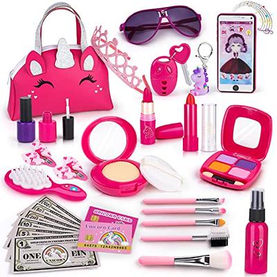 Kids Makeup Kit For Girl Little Girls Real Make Up - Temu