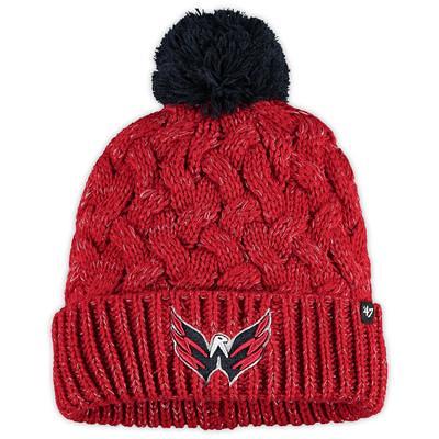 Las Vegas Raiders '47 Women's Elsa Cuffed Knit Hat with Pom - Black