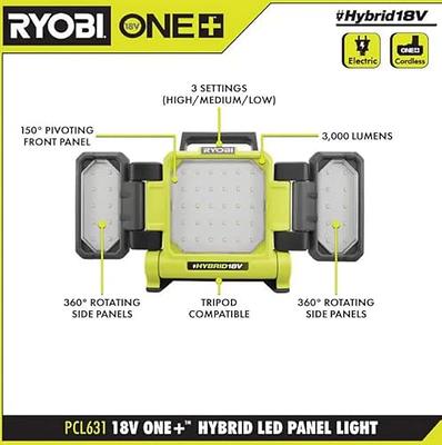 18V ONE+ Hybrid 20 Watt LED Work Light (Tool Only) - RYOBI Tools