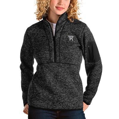 Memphis Red Sox Antigua Women's Fortune Half-Zip Pullover Jacket - Heather  Gray