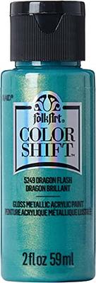 Folkart Metallic Pure Gold Outdoor Acrylic Paint (2 Ounce)