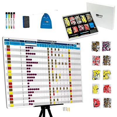  pmxboard Kanban Board Magnetic Kit, Scrum Board