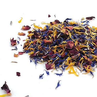 MagJo Naturals, Brilliant Flower Petal Blend (1 Ounce) Edible Dried  Flowers, Edible Flowers, Cornflower, Rose Petals and Calendula, Edible  Flowers for Drinks, Dried Flowers for soap Making - Yahoo Shopping