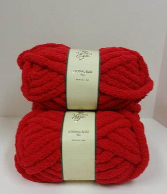 1 Skein  7 Skeins Available, Dye Lot 64340 Yarn Bee Eternal Bliss Yarn,  Red, 8Oz/226G, 28Yds/25.6M, Jumbo 7, Polyester - Yahoo Shopping