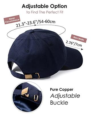 Womens Satin Lined Baseball Cap unconstrusted Sport Silky Lined Hat for Men  Adjustable Dad Baseball Hat Navy Blue - Yahoo Shopping