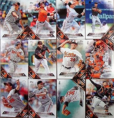 Baltimore Orioles 2023 Topps Complete 24 Card Team Set with 5 Rookie C