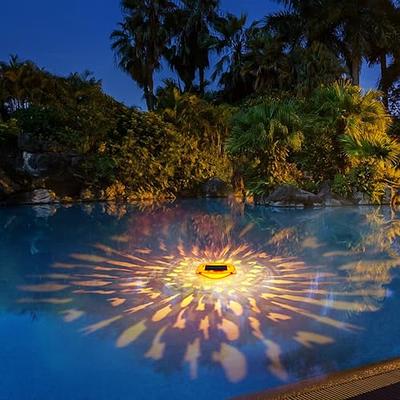 Solar Floating Pool Lights,Fish Pattern Pool Lights That Float,Rechargeable  Waterproof Light up LED Pool Accessories,Hanging Pool Lights for Swimming  Pools,Ponds,Bathtub,Fountains,Garden Paths (1) - Yahoo Shopping