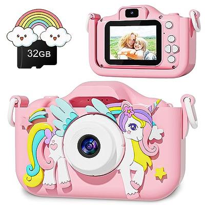 HIMEN Kids Camera Toys for Girls Age 3-8 - Christmas Birthday Gifts for 4 5  6 7 9 10 12 Year Old Girls,Kids Digital Video Selfie Camera for  Toddler,Outdoor Toys Camera with 32GB SD Card - Yahoo Shopping