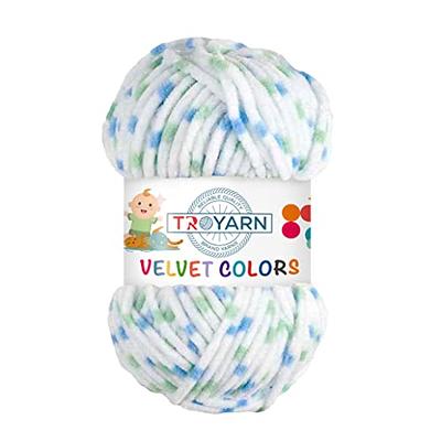 5 Skein (Pack) Himalaya Dolphin Baby Chenille Yarn, 100% Polyester, Each  Skein 100 gr (3.5 oz), 120 m (131 yd), 6 : Super Bulky, Red - 80352
