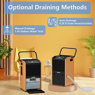 5000 Sq. Ft Home Dehumidifier with Drain Hose for Basements, Large & M –  Waykar