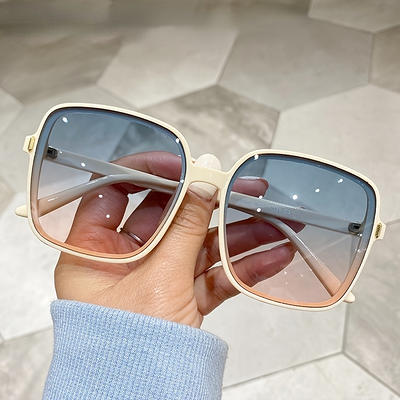 Oversized Sunglasses Women Square Classic Lady Vintage Ladies Stylish  Design Oversized Square Sunglasses For Women - Yahoo Shopping