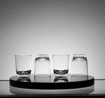 Curated Set of 8 Assorted Nick and Nora Cocktail Glasses