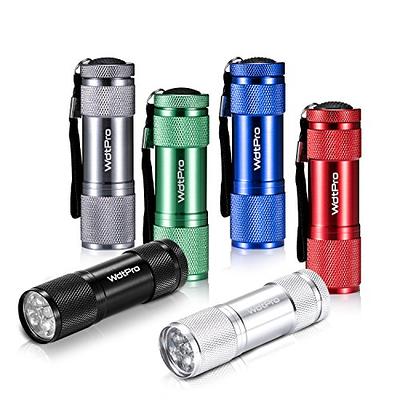 9 LED Super Bright Portable Black Mini Flashlight w - Yahoo Shopping