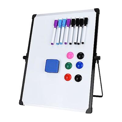 Small Dry Erase Whiteboard with Holder Double-Sided 16 X 12inch Portable  Magnetic Board, Dry Erase Board for Wall, Portable Whiteboard Suitable for  Use in The Office, Home, Kitchen, School. - Yahoo Shopping