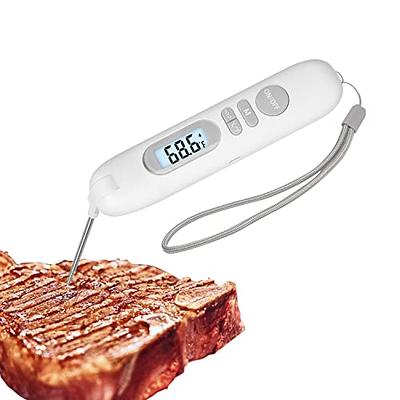 Instant Read Meat Thermometer Food Thermometer Cooking Thermometer Kitchen Candy Thermometer with Fahrenheitcelsius Switch for Oil Deep Fry BBQ Gril
