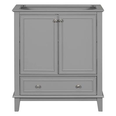Cambridge 72 in. W x 21.5 in. D x 34.5 in. H Double Freestanding Bath  Vanity Cabinet Only in Grey - Yahoo Shopping