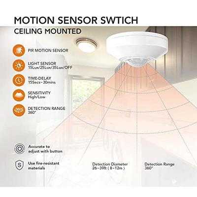 Rayzeek Ceiling Mount Motion Sensor 360