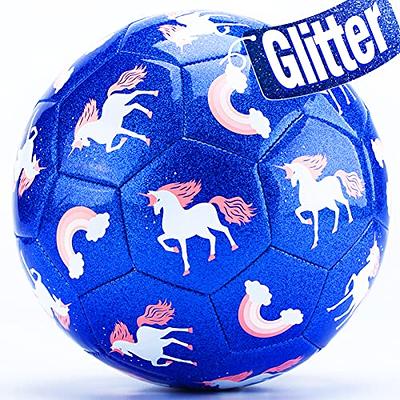 Runleaps Soccer Ball Size 3 for Kids, Ball Toys with Star Pattern Official  Size Soccer Balls for Training, Playing, Boys, Girls, Toddlers( Blue ) :  : Juguetes y Juegos