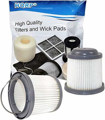 HQRP 5-pack Filter for Black+Decker HNV115B, HNV115J, HNV215B, HNV220B  series Hand Vac Vacuum