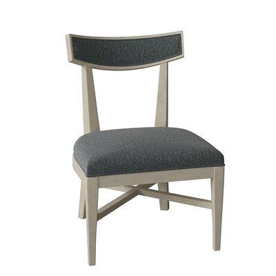 Upholstered King Louis Back Arm Chair Fairfield Chair Leg Color: Tobacco, Upholstery Color: 8789 Juniper