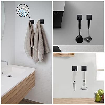 NearMoon Bathroom Towel Bar, Bath Accessories Thicken Stainless Steel Shower Towel Rack for Bathroom, Towel Holder Wall Mounted (Brushed Nickel, 16