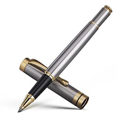 YIVONKA Luxury Ballpoint Pens Nice Ball Pen Best Gift for Men Professional  Executive Office BallPens Classy Gift Box Ballpoint Black Refill Line width