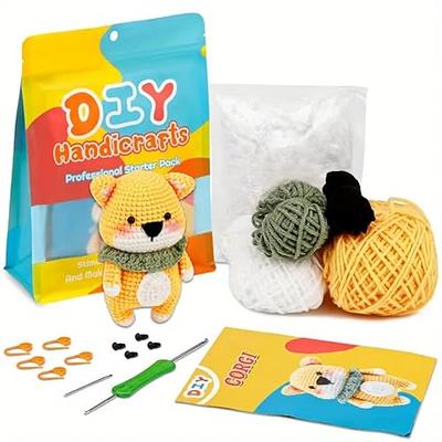 Cadeya Crochet Kit for Beginners, Crocheting Bags Kits with Step-By-Step  Video Tutorials, Knitting Starter Pack for Adults and Kids - Yahoo Shopping