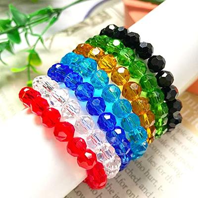 Diameter Sparkling Crystal Beads Faceted Glass Beads Bulk - Temu